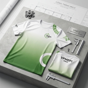 เสื้อพรีเมียมสำหรับงาน VPMEP ผลิตเสื้อผ้าตามสั่ง ผ้าซับเหงื่อ แห้งเร็ว เสื้อกีฬาแขนสั้น โพลีเอสเตอร์ สำหรับทุกเพศ - Product Image 4