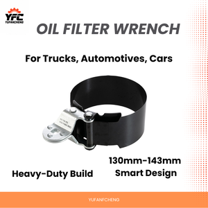 Garantía de calidad Max Power 130mm-143mm Llave de banda de filtro de aceite para camiones Herramientas manuales para mantenimiento de vehículos - Product Image 3