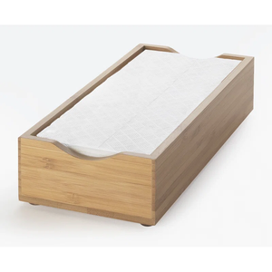Caddy Sostenible con Borde Inclinado |   Caja de Madera con Cuchara Ergonómica Hecha a Mano y Recipiente Metálico para Granos Naturales Orgánicos - Product Image 1
