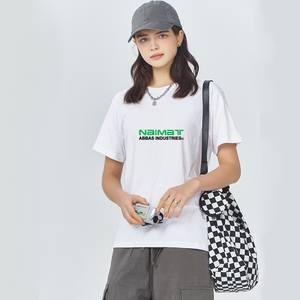 เสื้อยืดคอตตอนคุณภาพสูง แบบเรียบ ไม่มีลาย ทรงปกติ ใส่ได้ทั้งชายและหญิง รับออกแบบโลโก้ เสื้อยืดผู้ชาย - Product Image 4