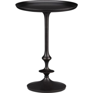 Aluminium Side <b>Table</b> Round Top Handmade Casted Aluminium <b>Folding</b> <b>Table</b> for Living Room and Bedroom Decorative Furniture - Product Image 2