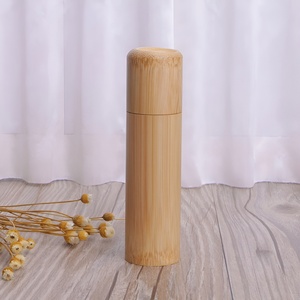 <b>Bamboo</b> tube box sustainable dental floss <b>container</b> great deal storage boxes natural lidded tubes - Product Image 5