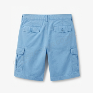 Pantalones cortos de carga de primera calidad para hombre, diseño elegante y duradero, pantalones cortos funcionales con múltiples bolsillos para aventuras al aire libre y uso casual. - Product Image 2