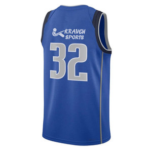 เสื้อเจอร์ซีย์บาสเก็ตบอลเสื้อเจอร์ซีย์ใส่เล่นกีฬาดีไซน์ปกแบบออกแบบได้ตามต้องการ - Product Image 2