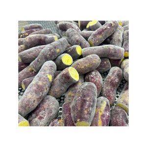 Patates douces vietnamiennes IQF surgelées, pelées, en cubes, qualité supérieure, goût frais, emballage sous vide, export en vrac, prêtes à l'emploi, nettoyées, transformées, les meilleures - Product Image 1