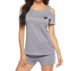 Shorts Casuales de Verano de Alta Calidad para Mujer, Transpirables, de Algodón y Poliéster, con Logotipo Personalizado, Nueva Llegada, Venta al Por Mayor - Product Image 1