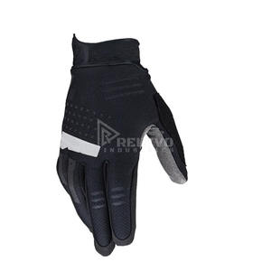 Gants de course en cuir pleine fleur de vache, épaisseur 1,3 mm, résistants à l'abrasion, style gauntlet, double fermeture au poignet, équipement de motard, vente en gros - Product Image 4