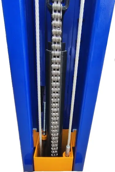 2 8T Auto Mobile Mini-Scheren-Autolift tragbarer Aufzug zum Verkauf Rot Blau OEM Zylinder Stromzeit Hydraulische Teile Farb doppeltes Design