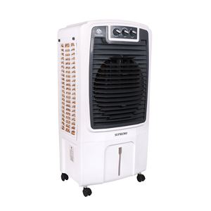 Auto <b>Swing</b> Air Cooler SUPREMO 80 LTR AIR COOLER with Remote Access Big Water Tank Smooth Fan Speed for <b>Bedroom</b> Office & Store - Product Image 1