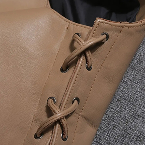 Chaleco de Cuero para Hombre, Estilo Nuevo, Ligero, Casual, Transpirable, para Invierno, Corte Ajustado, Personalizable, Venta al Por Mayor - Product Image 2