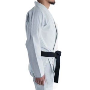 Cuello y puños reforzados ultraflexibles, entrenamiento seguro, ajuste cómodo, adecuado para uniformes de artes marciales, judo y karate. - Product Image 6