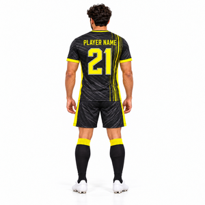 Uniforme de Fútbol Personalizado para Jóvenes y Adultos, Pantalones Cortos, Equipación Deportiva para Hombre y Mujer, Uniforme para Entrenamiento, Práctica, Partido, Día de Juego - Product Image 3