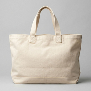 Wholesale Tote Bag Factory Supply <b>Canvas</b> Tote Bag Durable Shoulder Bag Custom Design for Shopping and Promotion Tote Bag - Product Image 4