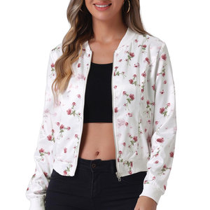 Chaquetas Varsity Acolchadas y Cálidas de Invierno para Mujer, con Estampado Urbano, Ropa de Estilo de Vida Contemporáneo para Uso Diario y Comodidad - Product Image 1