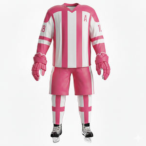 Maillot de hockey sur glace de haute qualité unisexe - Product Image 3