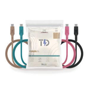 Durable USB-C 240W Fast Charging Cable Zinc Alloy Pure Copper Braid PVC Jacket 0.3M for <b>Car</b> Android IOS Mobile Phones Computer - Product Image 5