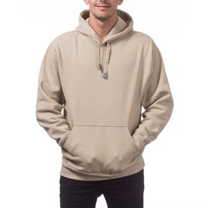 Sajjawal Zipper-Up Hooded Regular Fit 100% Cotton Fleece 400g Heavyweight Solid Eco-Friendly Windproof <b>Waterproof</b> Winter Mens - Product Image 2