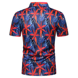 Camiseta Polo Sublimada 100% Algodón a Precio Razonable para Hombre, Corte Holgado, Estampada, Todas las Tallas Disponibles, Nueva Moda - Product Image 6
