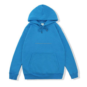 Sudadera con capucha en blanco personalizada de alta calidad Sudadera con capucha de lana en blanco doble gruesa de moda Sudadera con capucha de gran tamaño Sudadera en blanco - Product Image 2