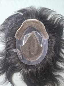 Perruque indienne Remy de haute qualité avec dentelle HD transparente, sans colle, grande taille, couleur roux gingembre, avec baby hair - Product Image 2