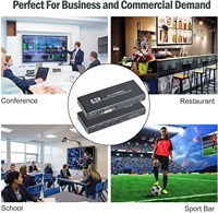Contrôleur de matrice vidéo HDMI SYONG 2x2, prend en charge HDMI DVI, entrée 4K, sortie TV 1080P, processeur de mur vidéo, télécommande IR, contrôle RS232