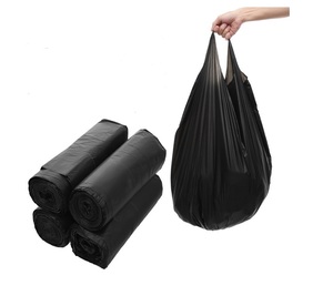 Bolsas de Basura Negras Extra Gruesas y Resistentes, con Sellado Firme, para Contratistas, Bolsas de Basura Industriales, Fábrica ODM en Vietnam - Product Image 1