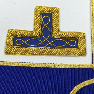 Wholesale High Quality Masonic Regalia Aprons Customized With Embroidered Logo Best <b>Material</b> - Product Image 6