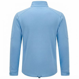 Men's Performance Quarter-Zip Sport <b>Jacket</b> Pro Fit Men's Active Fitness Wear Quick Dry Lightweight Eco Friendly Polyester <b>Jacket</b> - Product Image 2
