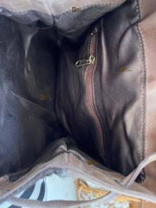 Sac à dos en cuir de vachette véritable fait main avec fermeture éclair, multifonctionnel, unisexe, pour voyage, ordinateur portable, école HNBP-0097 - Product Image 5