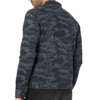 Veste en jean légère pour homme 100% coton, écologique, de haute qualité, avec logo sur le devant, confortable, facile à porter, séchage rapide pour l'hiver