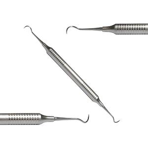เครื่องมือขูดหินปูนแบบสองด้าน รุ่น Anterior Towner Jacquette ทำจากสแตนเลสสตีล ด้ามจับถนัดมือ ยี่ห้อ Shuja Surgico - Product Image 6