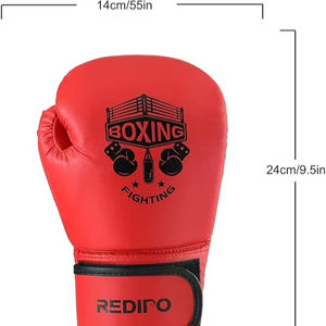 Gants de boxe en cuir haut de gamme, qualité supérieure, anti-humidité, personnalisables OEM/ODM, pour l'entraînement sportif, vente en gros - Product Image 3