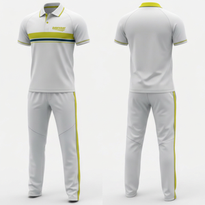 <b>Cricket</b> Uniform Set Breathable Quick Dry Lightweight | Unlimited Sublimation Design Options for Men Women Adults <b>Cricket</b> Polo - Product Image 3