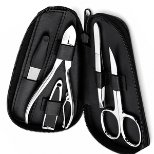 Juego de Manicura y Pedicura Profesional Portátil 5 en 1 de Acero Inoxidable Directo de Fábrica, Kit de Cuidado de Uñas con Caja de Color - Product Image 6