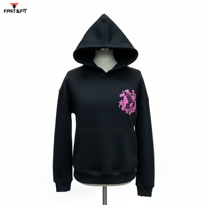 Popular Design Best Winter Embroidered Printed High Quality Cotton Quick Dry Breathable Men's Hoodies - Product Image 3