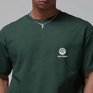 T-shirts imprimés amples de haute qualité fabriqués au Pakistan, prix de gros pas cher, 100% coton, pour hommes - Product Image 4