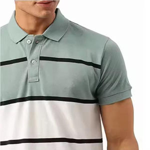 Camisetas Polo Casuales para Hombre, Nuevo Diseño en Venta, Logotipo Personalizado, Color Sólido, Compre las Mejores Camisetas Polo Transpirables para Hombre - Product Image 4