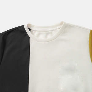 Camiseta de Hombre 100% Algodón al por Mayor, Estilo Hip Hop de Alta Calidad, Personalizada con su Propio Logotipo para Adultos - Product Image 3