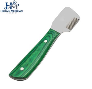 Couteau à dents fines pour toilettage canin HORAIN MERIDIAN INDUSTRY – Outil de toilettage pour animaux de compagnie pour l'élimination des poils du pelage des terriers - Product Image 1