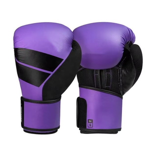 Guantes de Boxeo de Cuero Sintético con Logotipo Personalizado al por Mayor, Baratos, para Entrenamiento de Boxeo y Combate, Servicios OEM/ODM - Product Image 1
