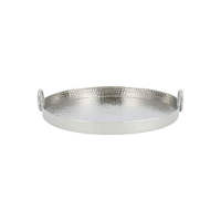 Plateau de service pour chocolats et sucreries, design arabe royal, écologique, en acier inoxydable, passe au lave-vaisselle, non toxique, personnalisable