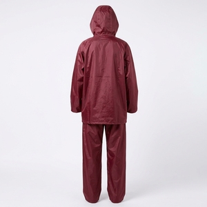 Traje Impermeable para Trabajo Industrial, Traje de Lluvia Resistente de 2 Piezas, Chaqueta y Pantalón Impermeables, Impermeable Duradero para Adultos - Product Image 4