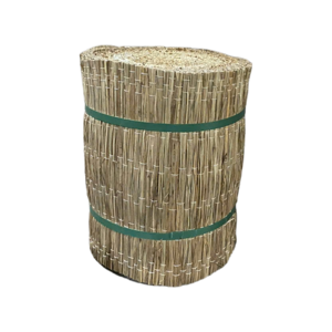 Rollo de tapete de junco premium para protección de troncos de árboles y cubierta de macetas, producto de alta calidad para el mercado de exportación a Japón, Corea y Europa. - Product Image 1