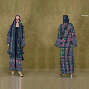 Abaya Estilo Shrug de Algodón Más Vendida, Ligera, para Mujeres Musulmanas, Túnica Exterior para Uso Casual, Viajes y Verano, en Oferta - Product Image 1