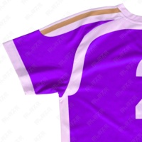 Costume de football personnalisé 100% en polyester, ensemble de maillots, vêtements d'uniforme pour hommes, kits de combinaison de football français avec sublimation, maillot de football