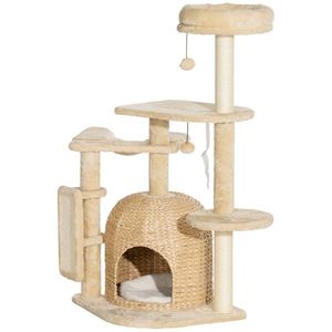 Tiragraffi per Gatti in Legno di Pino - Albero per Gatti - Product Image 3
