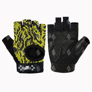 New Arrival Unisex Sports Training Gloves for Gym Weightlifting with Moisture Wicking Fabric Strong <b>Grip</b> and Wrist Stability - Product Image 1