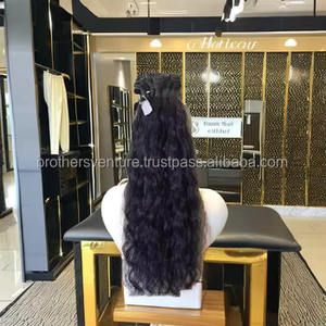 Top vendeur en gros pour les cheveux vierges indiens et vietnamiens Premium 100% faisceaux de cheveux humains indiens bruts - Product Image 1