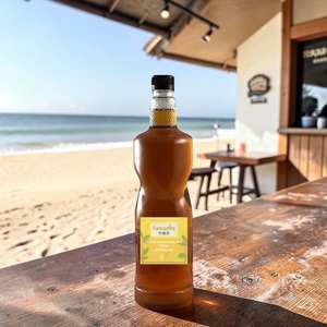 Jarabe de Té de Burbujas de Taiwán con Sabor a Miel y Limón Verde para Cócteles, Certificado HALAL, Hecho en Taiwán, Fantastea - Product Image 1