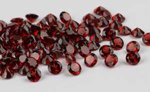 Gema de Granate Rojo Natural AAA+ de Corte Brillante de 4mm-10mm con Efecto de Juego de Color Certificado por Terceros FF Jewellers Modelo 85 Joyería - Product Image 5